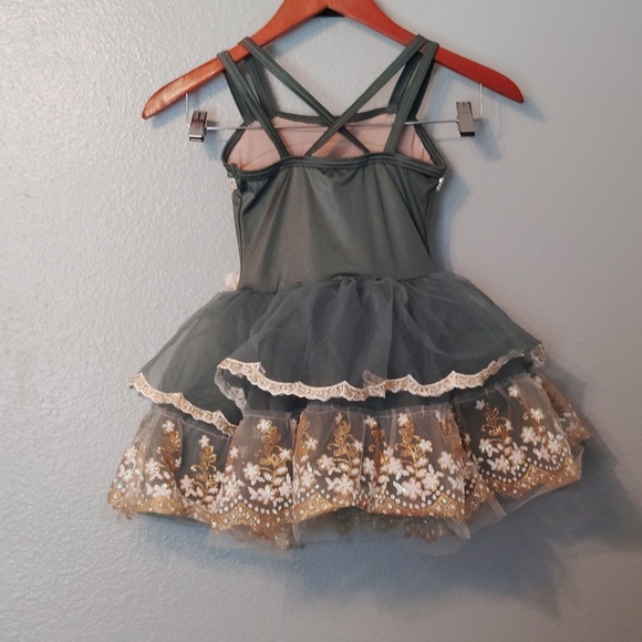 Weissman Dance Dress Costume Ballerina Sparkle Sequin - Picture 3 of 15
